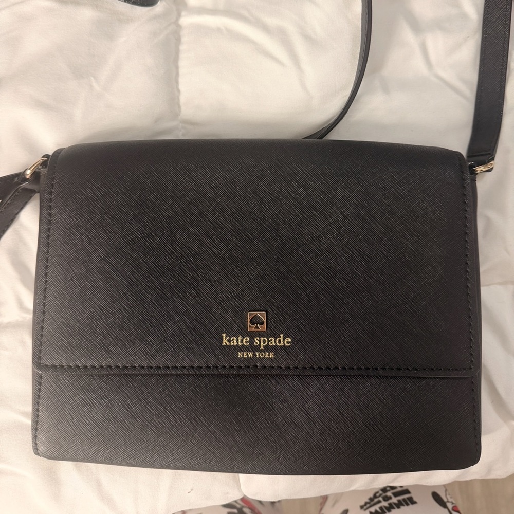 Kate Spade Elegant Black Crossbody Bag
